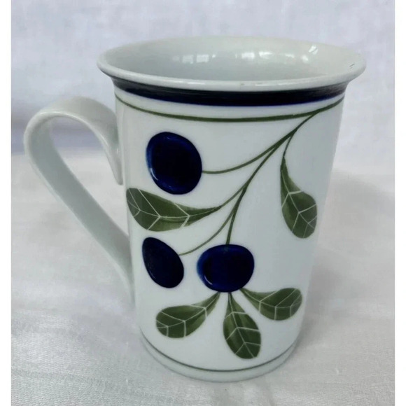 Dansk Berries Cup Coffee Tea Mug Blueberry Blueberries Pattern - Picture 3 of 10